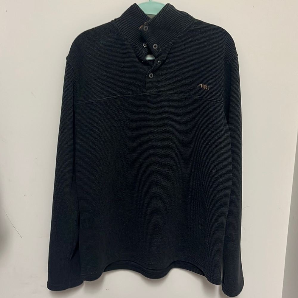 Mountain Khaki 3 button pull over